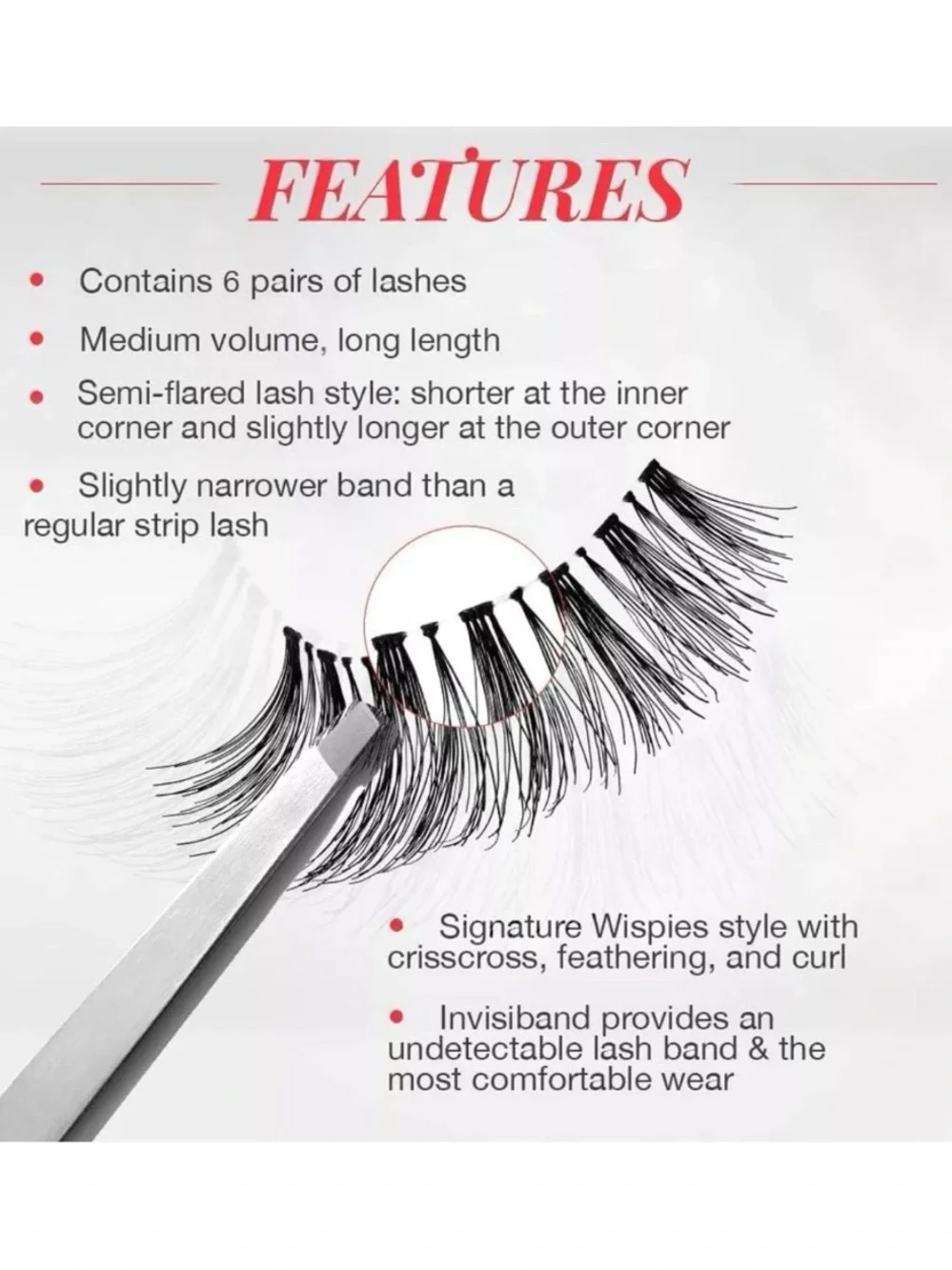 (3) Ardell 113 Wispies False Eyelashes 6-pair pack